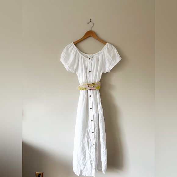 Eberjey Harper Linen Maxi Dress from Anthropologie - Picture 3 of 8